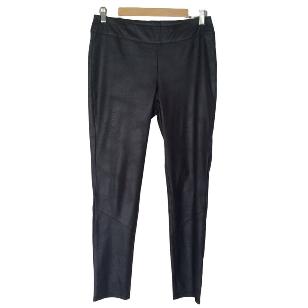 Faux Leather Leggings Black Small Zoe by Michael Phillips Moto